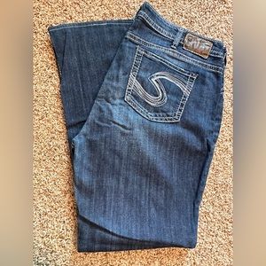 Silver Natsuki Bootcut Jeans 18x33